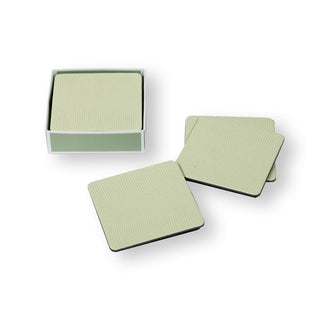Caspari Moss Green Lizard Coasters - 8 Per Package 4025CC