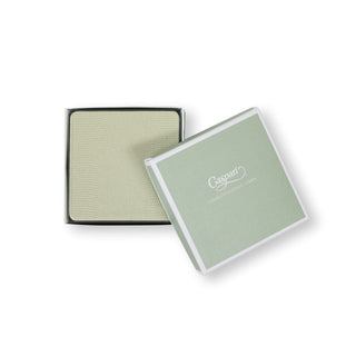 Caspari Moss Green Square Lizard Coasters - set of 8 4025CC