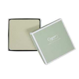 Caspari Moss Green Square Lizard Coasters - set of 8 4025CC