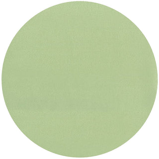 Caspari Moss Green Lizard Ttop Placemat Round Felt-14.5 Diam 4025PMR