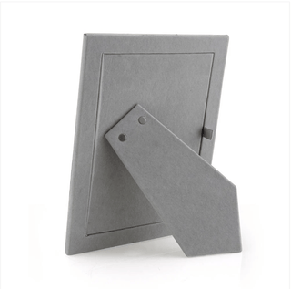 Addison Ross Navy Blue Enamel 4" x 6" Picture Frame with Silver Trim 41099