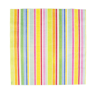 Caspari Cabana Stripe Bright Luncheon Napkins - 20 Per Package 4640L