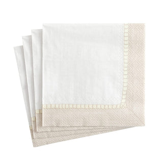 Caspari Linen Natural Napkin Cocktail 4780C