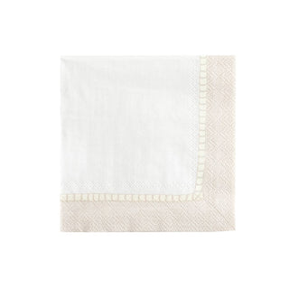 Caspari Linen Natural Napkin Cocktail 4780C
