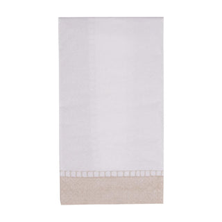 Caspari Linen Natural Guest Towel 4780G