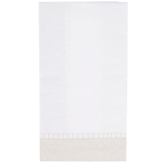 Caspari Linen Natural Guest Towel 4780G