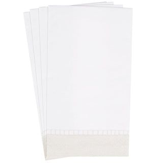 Caspari Linen Natural Guest Towel 4780G