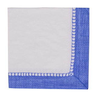Caspari Linen Blue Napkin Cocktail - 20 count 4783C
