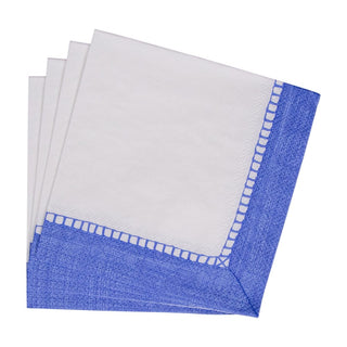Caspari Linen Blue Napkin Cocktail - 20 count 4783C