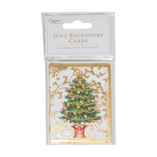 Caspari Gilded Tree Foil Enclosures 4 Pk Foil 54AENC