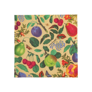 Caspari Royal Orchard Gold 2 Cocktail Napkins - includes 12 Cocktail Napkins 6482C