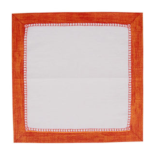 Caspari Linen Coral Napkin Cocktail 7653C