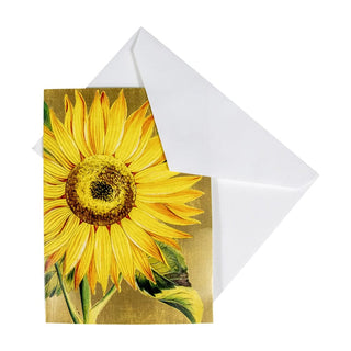 Caspari Sunflower Assorted Notes 8 In 79614.46