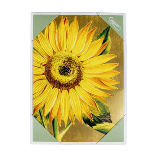 Caspari Sunflower Assorted Notes 8 In 79614.46
