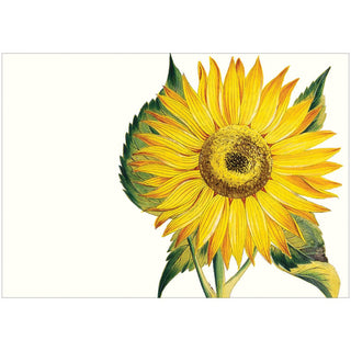 Caspari Sunflower Assorted Notes 8 In 79614.46