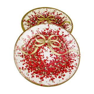 Caspari Pepperberry Salad/Dessert Plates 8070SP
