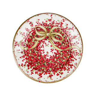 Caspari Pepperberry Salad/Dessert Plates 8070SP