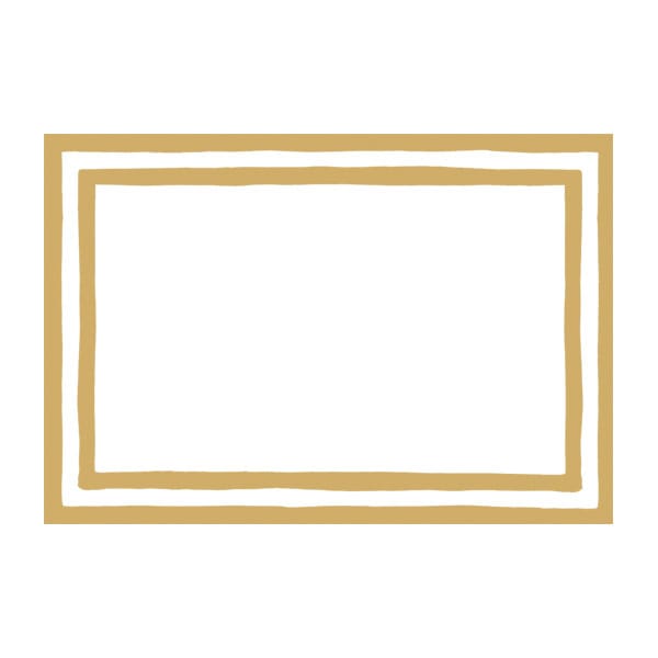 80945P, Stripe Border Gold Foil Place Card Gallery 8 In, Any Occasion, Gold, Everyday, Stripe Caspari 80945P, Stripe Border Gold Foil Place Card Gallery 8 In, Any Occasion, Gold, Everyday, Stripe Caspari