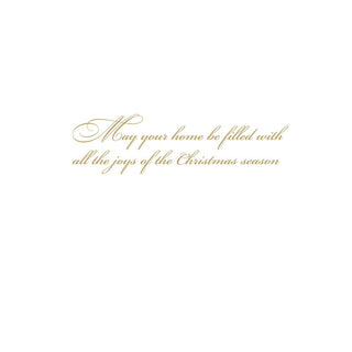Caspari English Country Inn Boxed Christmas Cards - 16 Cards and 16 Envelopes 82243