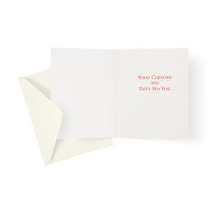 Caspari My Christmas Tree Petite Boxed Christmas Cards - includes 15 cards & envelopes 84004
