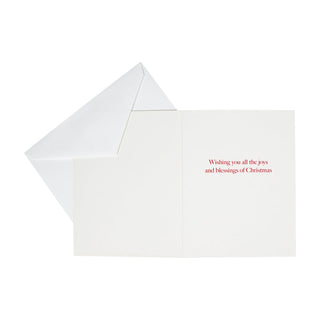 Caspari Manger Scene Boxed Christmas Cards - 15 Christmas Cards & 15 Envelopes 84201