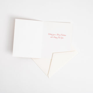 Caspari Christmas Townhouse Classic Boxed Christmas Cards - includes 15 cards & envelopes 84222