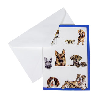 Caspari Dogs Assorted Notes 8 In 84609.46