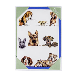 Caspari Dogs Assorted Notes 8 In 84609.46