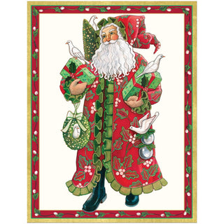 Caspari Holiday Tidings Large Boxed Christmas Cards - includes 15 cards & envelopes 85315
