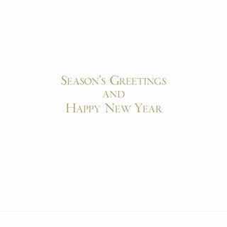 Caspari Snow at Argenteuil Large Boxed Christmas Cards - includes 15 cards & envelopes 86321