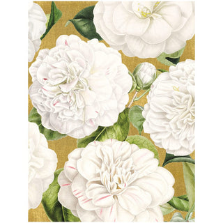 Caspari Camellia Garden Classic Boxed Christmas Cards - includes 15 cards & envelopes 87205