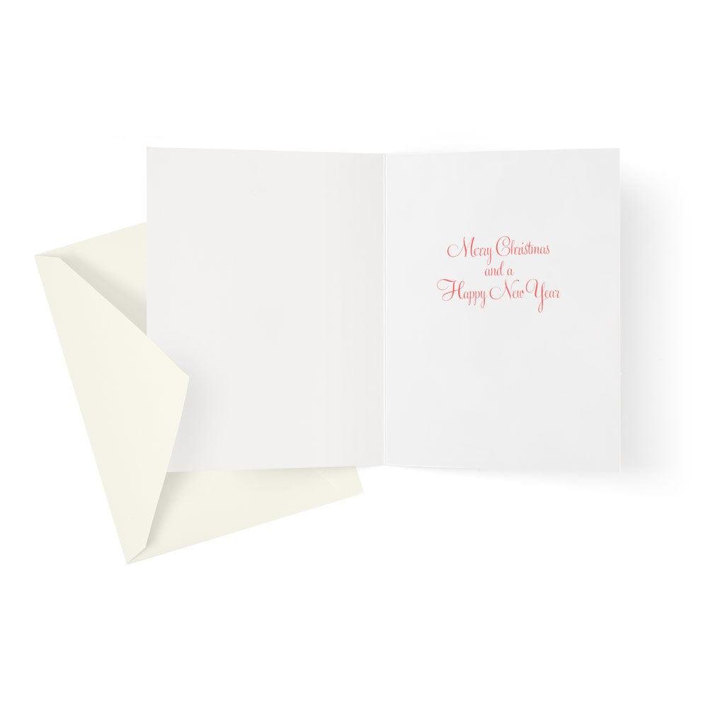Caspari 4 x 6 Christmas Card Address Book Tabless Paper Refill
