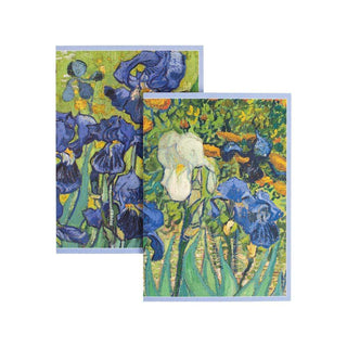 Caspari Van Gogh Irises Assorted Notes 8 In 87609.46