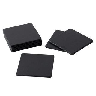 Caspari Black Square Lizard Coasters - set of 8 88085CC