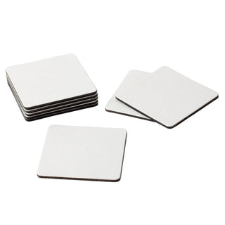 Caspari Ivory Square Lizard Coasters - set of 8 880894CC