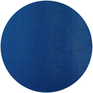 Navy Lizard Ttop Placemat Round Felt 14.5 In Dm