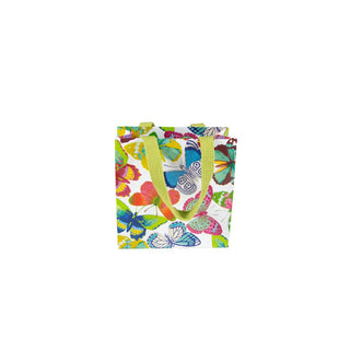 Caspari Butterflies Gift Bag Sm Sq. 5 3/4X2 1/2 X 5 3/4 8819B1.5