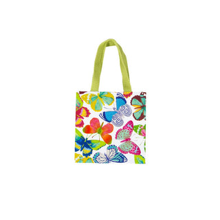 Caspari Butterflies Gift Bag Sm Sq. 5 3/4X2 1/2 X 5 3/4 8819B1.5
