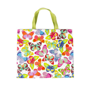 Caspari Butterflies Gift Bag Lg 11 3/4 X 4 3/4 X 10 8819B3