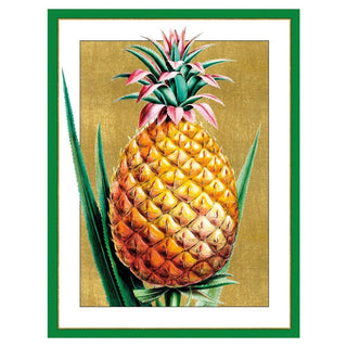 Caspari Pineapple Boxed Christmas Cards - 16 Cards & 16 Envelopes 88204