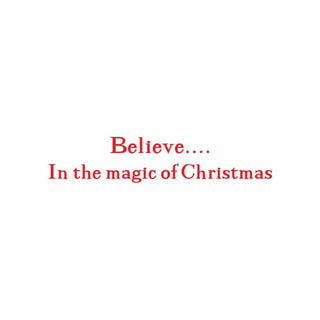 Caspari Santa's Sleigh Boxed Christmas Cards - 15 Christmas Cards & 15 Envelopes 88212