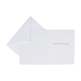 Caspari Autumn Wreath Petite Boxed Christmas Cards - includes 15 cards & envelopes 89004