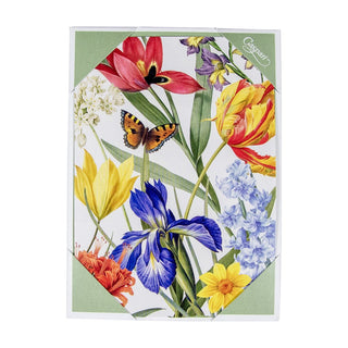 Caspari Redoute Floral Assorted Notes 8 In 89600.46