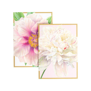 Caspari Peony Assorted Notes 8 In 89603.46