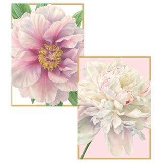 Caspari Peony Assorted Notes 8 In 89603.46