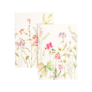Caspari French Floral Assorted Notes 8 In 89609.46