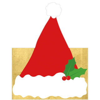 Caspari Be Merry Place Cards Die Cut Package 8 In 89917P