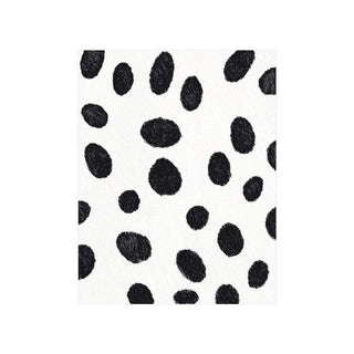 Caspari Spots Black Enclosures 4 Pk Gallery 90110ENC
