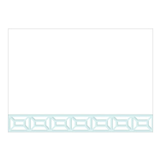 Caspari Garden Gate Light Blue Correspondence C Size Printed 12-In 90692CCU12