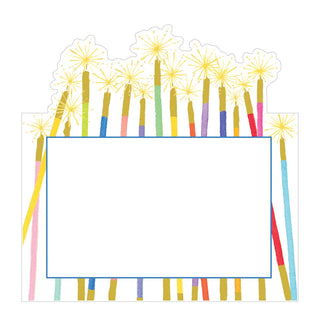 Caspari Candles Place Cards Die Cut Package 8 In 90905P